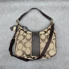 COACH コーチ シグネチャー 21873 ショルダー ハンドバッグ2way