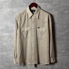 SALE❣️80s ヴィンテージ Wrangler USA製 チェックシャツ X