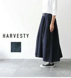 大幅お値下げ HARVESTY デニムカルメンキュロットパンツ サイズ2 楽天市場】HARVESTY ハーベスティ 10ozデニムカルメンキュロット