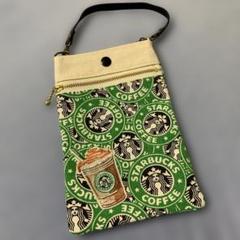 ハンドメイド　スマホポーチ