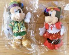 東京ディズニーシー　サマーフェスティバル2013 ミッキーミニーぬいぐるみバッチ