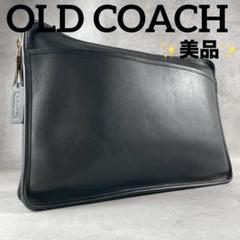 【極美品】オールドコーチ　ハンドバッグ　USA製　グラブタンレザー　ブラック オールドコーチ ショルダーバッグ トートバッグ グラブ