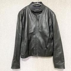 通販 クリスマスセール2025: 特集 美品✦JAEGAR レザージャケット F 黒ブラック ハイネック ジャケット・アウター