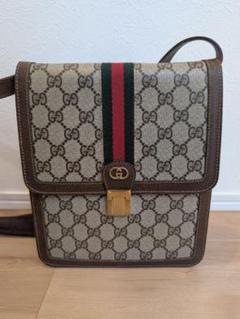 美品】GUCCI グッチ GG柄 サコッシュ ショルダーバッグ 肩掛け 黒