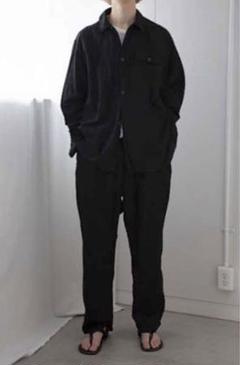 COMOLI / ベタシャンユーティリティジャケット テーパードパンツ