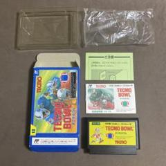 テクモボウル　箱説付きファミコンソフト