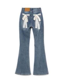 新品未使用 andmary Mary heart pants black ANDMARY】Mary heart pants