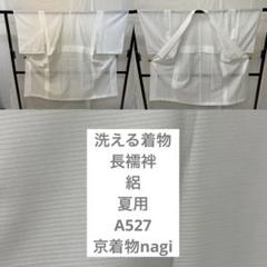 洗える着物 長襦袢 絽 夏用 A527