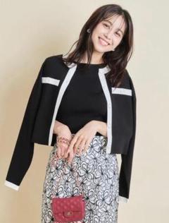 新品・未使用】Mystrada ゆるショートカーデアンサンブル
