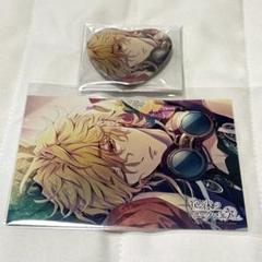 泡沫のユークロニアFD アニメガ特典ハート缶バッジ・フォトカードセット 露草