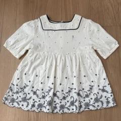 組曲　クミキョク　ワンピース　白　110cm〜120cm