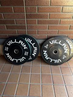 VILLAIN バンパープレート 10kg 2枚 5kg 2枚セット - メルカリ