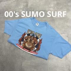 00's相撲サーフTシャツ古着USAアメリカグッドプリントヴィンテージオールド