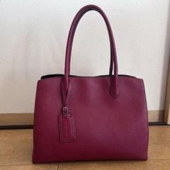 MOTHERHOUSE ピンク レザートートバッグ MOTHERHOUSE ピンク レザートートバッグ