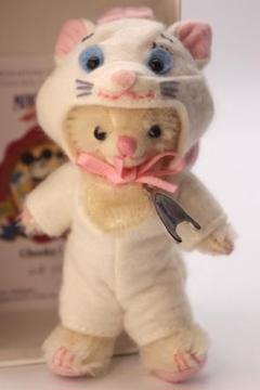 マリー Merry Thought 猫コスチューム ミニチュアぬいぐるみ 9cm マリー Merry Thought 猫コスチューム ミニチュアぬいぐるみ 9cm
