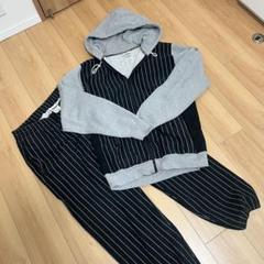 MASTERPIECE マスターピース 古着 総柄 上下 セットアップ