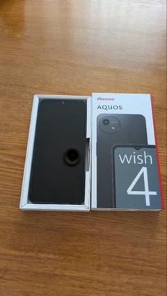 【新品未使用】docomo AQUOS wish4　ブラック