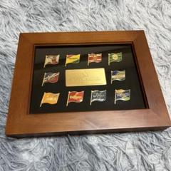 【レア】Jリーグ  開幕記念 1993年　限定フラッグ ピンバッジ　サッカー 1993年Jリーグ開幕記念品☆チームフラッグピンバッジセットの