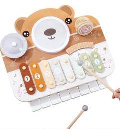 PromiseBabe クマピアノおもちゃ 知育玩具　楽譜付き　女の子　男の子
