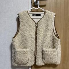 ZARA ボアベスト ボアベスト - エクリュ | ZARA Japan / 日本