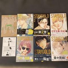 【帯•特典付き】全６巻　STAYGOLD 秀 良子　【初版】