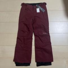 タグ付未使用 O'NEILL スノーパンツ L オニール】O'NEILL スノーボード ウェア パンツ 防水 L グレー×茶