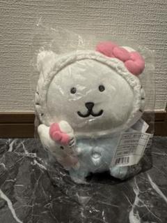 ナガノフレンズ　サンリオ　マスコットブローチ　ナガノのくま　キティ ちいかわ×サンリオの楽しいパーティー！ コラボグッズ全26商品が