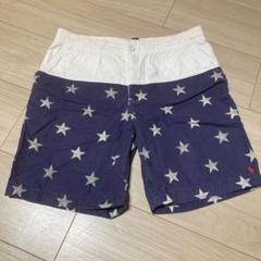ラルフローレン 星柄 ネイビーとホワイト ハーフパンツ