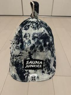 良質蒸温  SAUNA JUNKIES コラボ　punkデニム ベストサウナハットサウナジャンキーズコラボ punkデニム - メルカリ