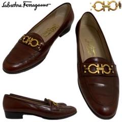 タイムsail❣️Salvatore Ferragamo ローファー8D