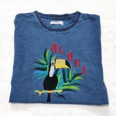 オニオオハシ Tシャツ デニム生地
