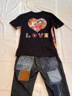 SAYOCAFEオリジナルパッチTシャツ・LOVE