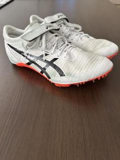 ASICS SP BLADE スパイクシューズ ホワイト/オレンジ
