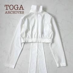 TOGA ARCHIVES トーガ アーカイブ シースルー チェックシシャツ