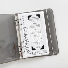 dada出品　韓国　貯金　バインダー　バインダーカバー　a6 リフィル 早い者勝ち 韓国 貯金 バインダー カバー A6 pvcバインダー