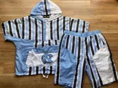 90s 2000 plus xl uncセットアップ ノースカロライナ 水色