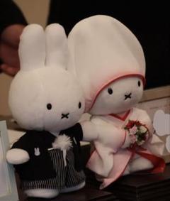 miffy　ミッフィー　ウェディングドール　白無垢　和装　結婚式