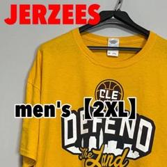 F417【JERZEES】半袖プリントTシャツ【2XL】