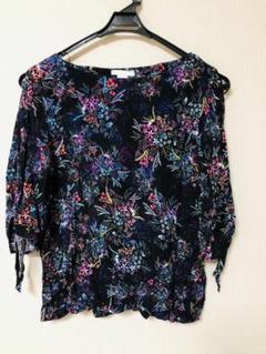 H&M トップス　シャツ　七分袖　チュニック　レディース　Ｍ〜Ｌ