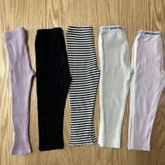 プティマイン レギンス　5枚セット 100㎝