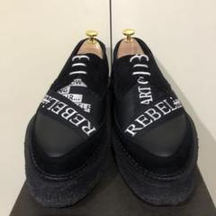 ART COMES FIRST ラバーソール レザー クリーパー ブーツ