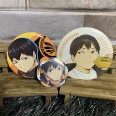ハイキュー!! 影山飛雄 32mm缶バッジ その4 アニメイトカフェ ハイキュー アニメイト カフェ ミニ 缶バッジ クールダウン 振り