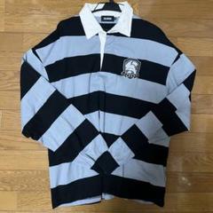 XLARGE ラガーシャツ 黒白緑 ストライプ XLARGE ストライプ ラガーシャツ XL - メルカリ