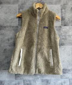 Patagonia パタゴニア ロスガトス ベスト　ボア ベージュ　L 胸ロゴ Patagonia パタゴニア ロスガトス ベスト ボア ベージュ L 胸