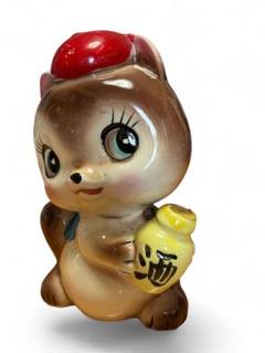昭和レトロ　陶器貯金箱