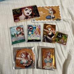 極希少) ワンピースNARUTO ナルトバースデーブロマイドカードナミ
