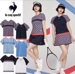 [美品]ルコック テニスウェア 2way セットアップ&リバーシブルサンバイザー