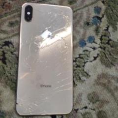 iPhone ゴールド 背面ひびあり　512gb