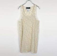 美品 ルシェルブルー カットソー ノースリーブ チュニック