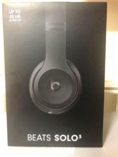 SOLO3 WIRELESS ワイヤレスヘッドホン グロスブラック 本日発売】Beats Solo3 Wirelessに新色グロスブラック追加です